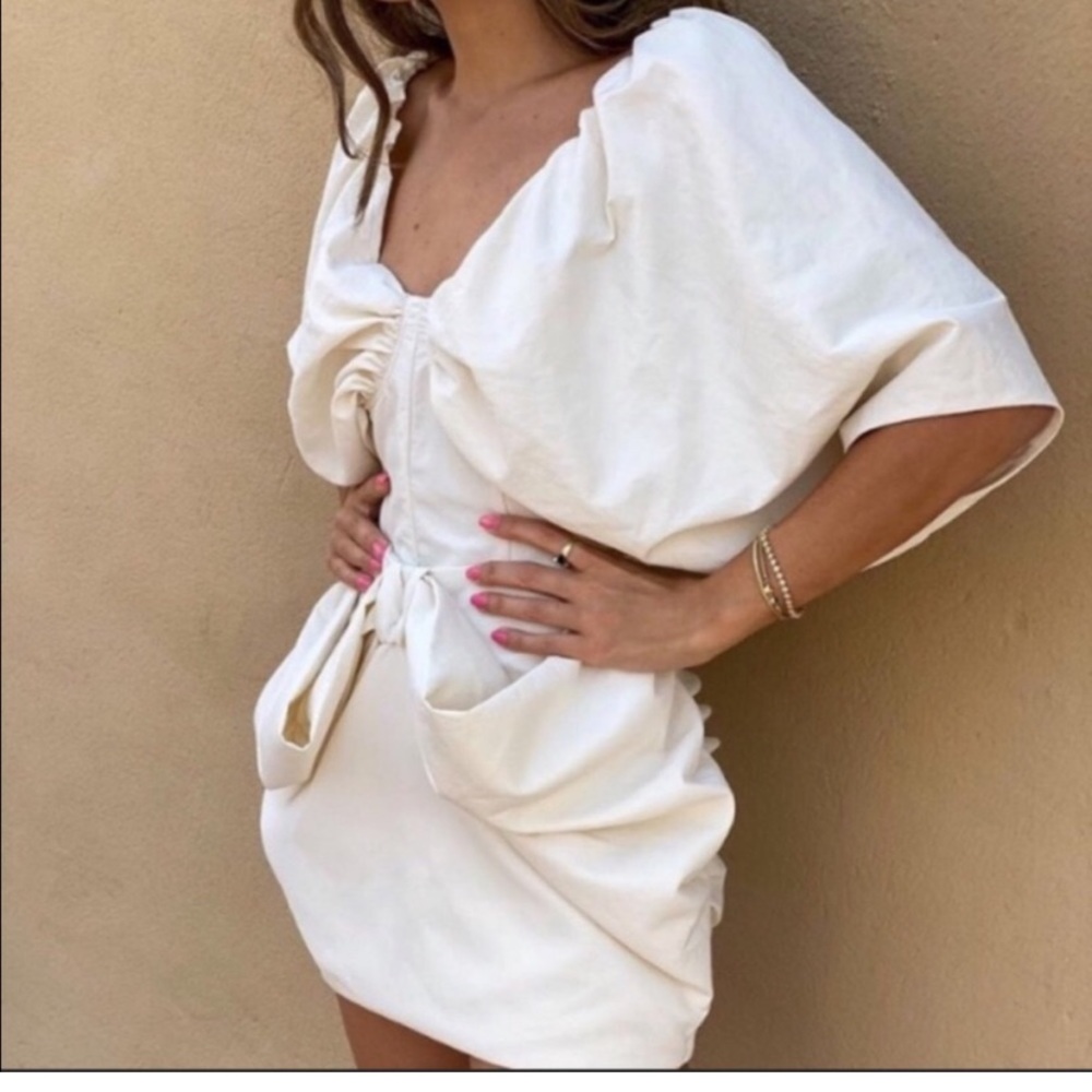 Zara voluminous mini skirt